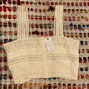 AE Lace Crop Top